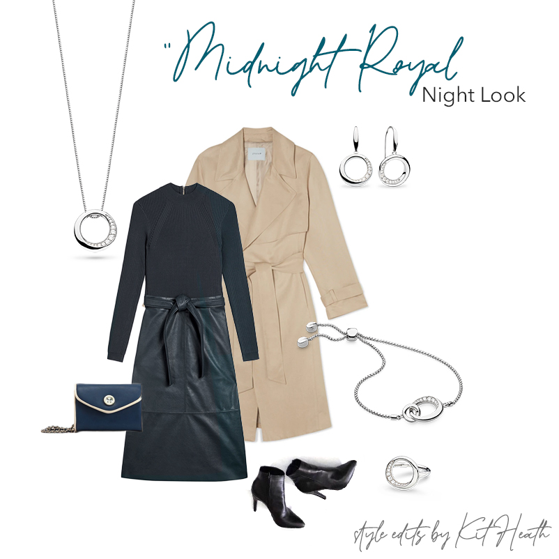 Midnight Royal | Bevel Cirque Pavé Night Look | style edits by Kit Heath