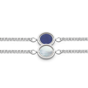 Revival Eclipse Equinox Spinner Double Chain Bracelet