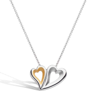 Desire Love Story Tender Together Twinned Heart Necklace base image – The Tender Together collection 